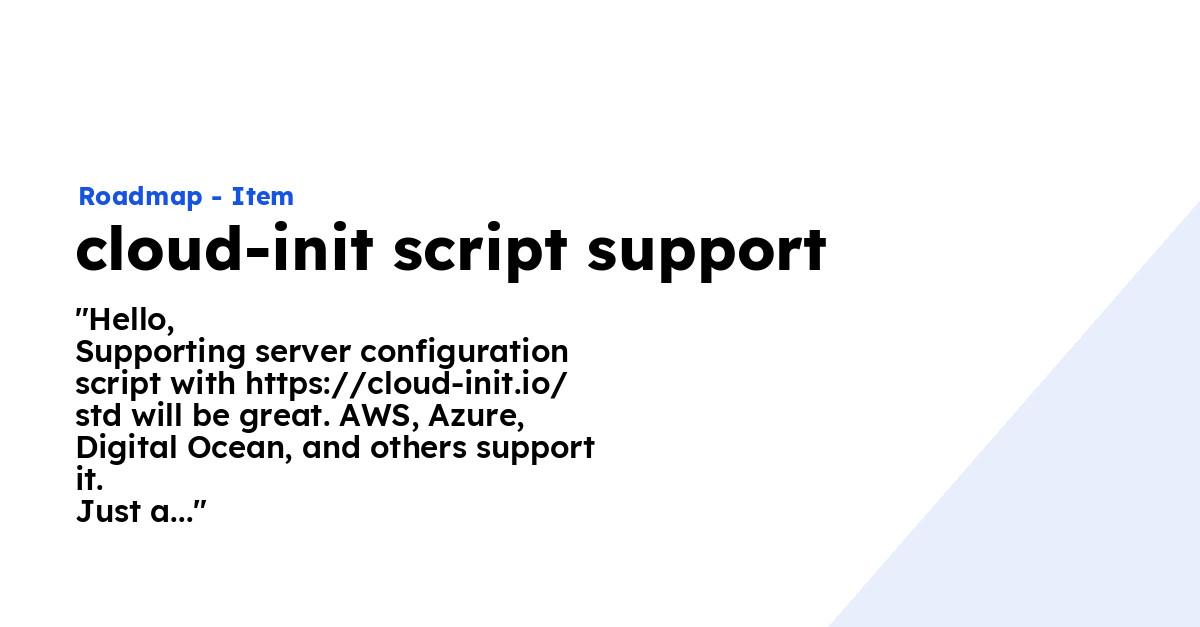 cloud-init-script-support-ploi-roadmap