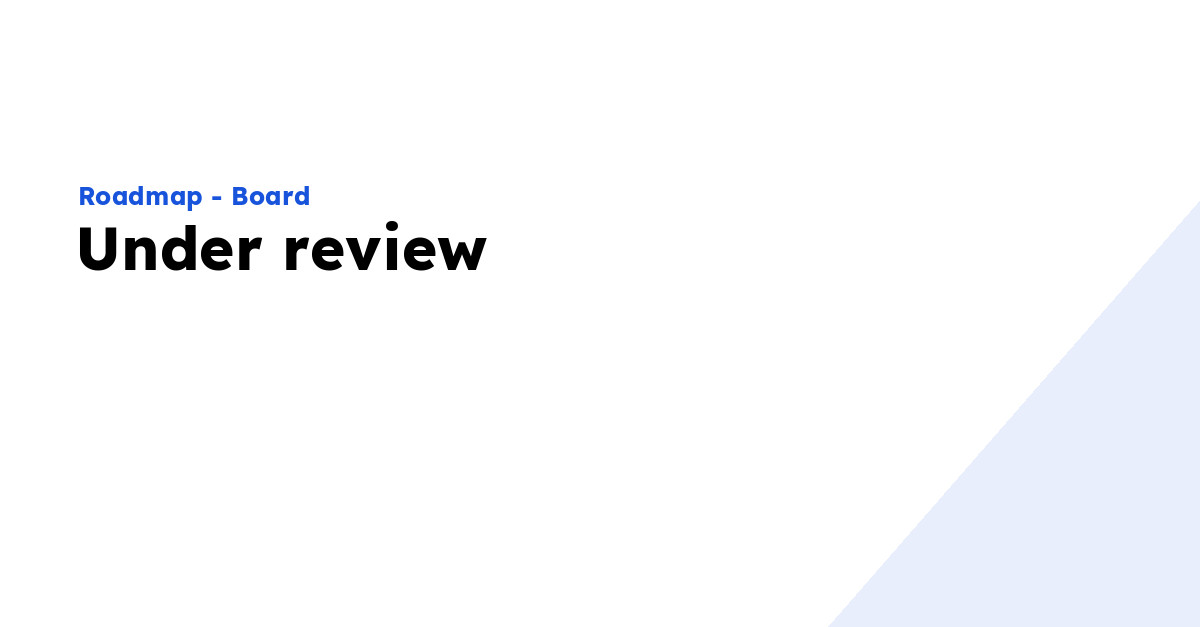 CLI - Under review - Ploi Roadmap
