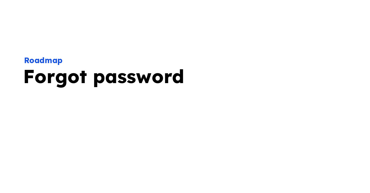 forgot-password-ploi-roadmap